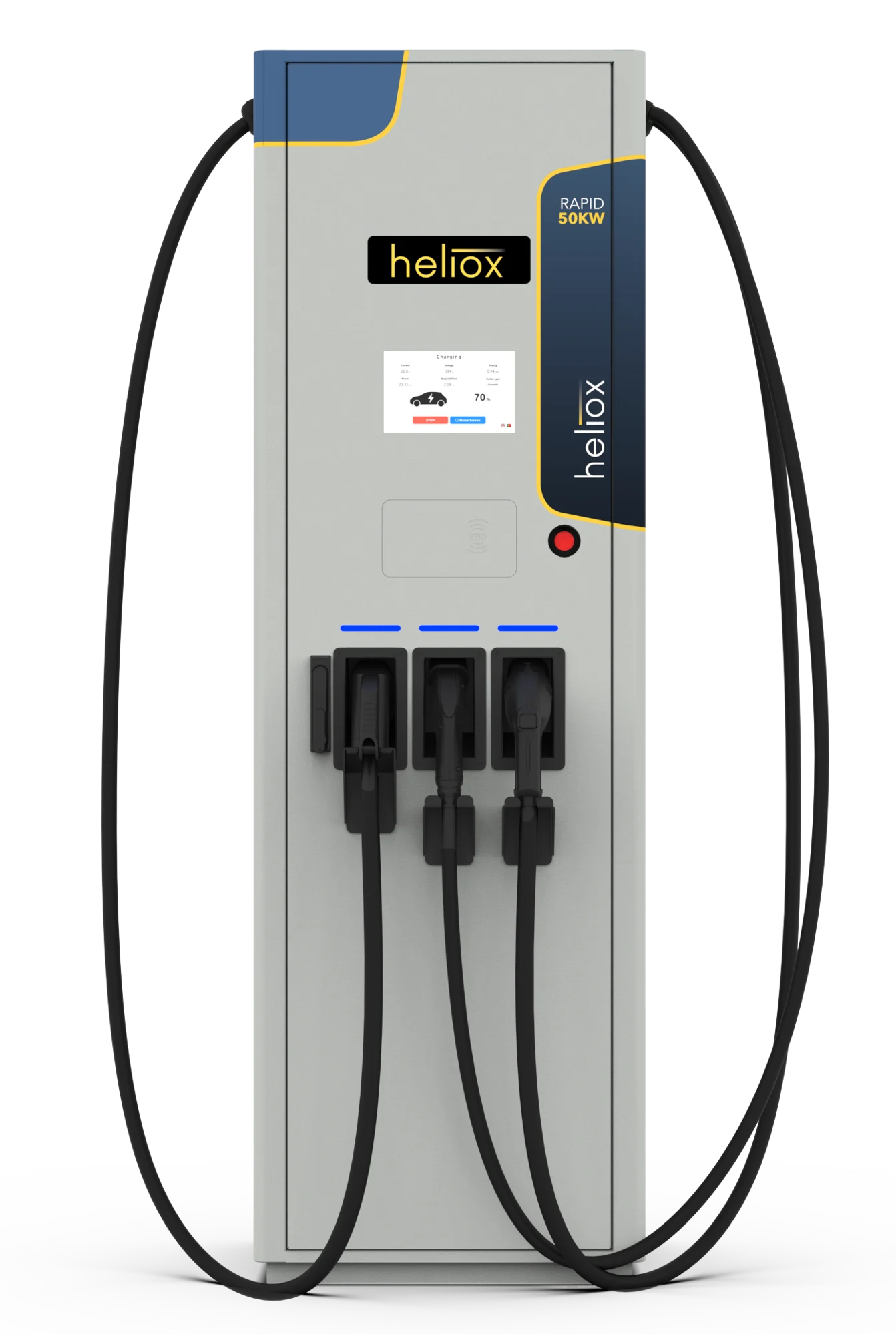 Heliox Rapid CS 50KW - Original Labels - Front (1)